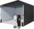 CROWN SHADES 10X10 Commercial Instant Canopy Pop Up Tent with Center Lock, 300D Fabric, 4 Sidewalls, Sto’N Go Bag, Black