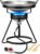 Outdoor Cooker Stove with Iron Wok-Propane Grill-55,000 BTU High Pressure Propane Burner-Ideal for Backyard BBQ, Camp Stove