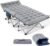 Slsy Folding Camping Cot for Adults with Pad, Padded Portable Sleeping Cots, Camp Bed with Carry Bag for Outdoor Travel, Beach, Hiking