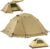 BISINNA 4 Season Tent for Backpacking Winter Tents 2 Person Lightweight Cold Weather Tents Waterproof Double Layer All Season Tent Aluminum Alloy Poles Easy Set Up for Camping, Hiking, Outdoor