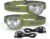 Energizer PRO-400 Headlamp Rechargeable (2-Pack), IPX4 Water Resistant Rechargeable Headlamp, Ultra Bright Multiple Light Modes Head Lamp, Camping, Running, Outdoors, Emergency Light, USB Included