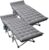 DoCred Folding Camping Cot with Mattress, 2 Pack Heavy Duty Folding Cot for Adults, Portable Sleeping Cot Bed Adults Outdoor Bed with Carry Bag, Travel Camp Cots