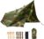 Free Soldier Waterproof Portable Tarp Multifunctional Outdoor Camping Traveling Awning Backpacking Tarp shelter Rain Tarp