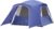 Vidalido 3-4 Person Tent with 1 Mesh Door and 2 Large Mesh Window, Double Layer Waterproof Portable Family Cabin Tent, 4 Person Tents for Outdoor Camping Hiking