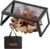 VEVOR Folding Campfire Grill, 18″ Portable Camping Grates Over Fire Pit, Heavy Duty Steel Mesh Grate, Camp Fire Cooking Equipment with Legs Carrying Bag, Grilling Rack for Outdoor Open Flame Cooking