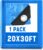 1 Pack 20 x 30 ft 5.5 Mil Large Tarps Heavy Duty Waterproof Tarp Multi Purpose Tent Cover for Home Boats Cars Camping Patio Furniture Roof Emergency Rain Protective Cover, Blue