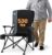 TIMBER RIDGE Oversized Folding Camping Chair High Back Heavy Duty for Adults Support up to 500lbs with Cup Holder, Side Pocket Cooler Bag