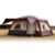 KTT Large Tent 6-8-10-12 Person,Family Cabin Tents,2 Rooms,2 Doors and 4 Windows with Mesh,Straight Wall,Waterproof,Double Layer,Big Tents for Outdoor,Picnic,Camping,Family Gathering