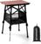 Odoland Portable Camping Table, 15.8″L x 11.8″W Folding Table with Adjustable Height 15.8″ – 22″, Small Beach Table with Storage Bag for Outdoor Camp, Cooking, Picnic, Travelling, Backyards, Fishing