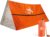 Emergency Survival Tent Shelter, 1 or 2 Person Emergency Tent with Emergency Whistle Emergency Shelter,Life Tube Tent for Camping,Hiking, Backpacking