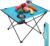 VILLEY Folding Camping Table, Lightweight Portable Beach Table with 2 Cup Holders & Carry Bag for Camping, Beach, Fishing, Travel, and Outdoor Activities(Small)