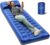 OGERY Sleeping Pad for Camping, 6″ Extra-Thick Reinforced Camping Sleeping Pad with Pillows & Built-in Foot Pump, Ultralight Self Inflating Air Mattress Mat for Tent Hiking Essentials Gear