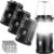 Etekcity Camping Lanterns for Power Outages 4 Pack, Flashlight for Camping Essentials, Survival Kit and Gear, Hurricane Preparedness Items, Emergency Led Battery Operated Lights, Black
