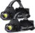 AKNEAR Rechargeable LED Headlamp Super Bright, 4500 High Lumens Head Lamp Zoomable, 25Dys+ Runtime & 12 Mode & Lightweight Comfort & 125° Adjustable Waterproof Head Light for Outdoor (2 Pack)