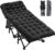 ABORON XXL Camping Cot for Adults 900LBS – 78″×32″ Oversized Folding Bed with Mattress Pad, Heavy Duty 1200D Oxford Outdoor Cot with Carry Bag