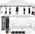 COBIZI 10×20 Pop Up Canopy with 6 Sidewall,Heavy Duty Canopy UPF 50+ All Season Wind Waterproof Commercial Outdoor Wedding Party Tents for Parties Canopy Gazebo with Roller Bag(10 x 20 ft White)
