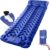 MOXILS Sleeping Pad, Ultralight Inflatable Sleeping Pad for Camping, Built-in Pump, Ultimate for Camping, Hiking, Airpad, Carry Bag, Repair Kit, Compact & Lightweight Air Mattress(Blue)