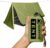 SURVIVE Survival Tent with Doors, 2 Person Mylar Emergency Camping Hiking Shelter for Survival Kits, All Weather Thermal Protection, Includes 22 ft of Paracord and Whistle