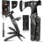 Camping Essentials Multitool Camping Accessories Gifts for Men 16 in 1 Multi Tool Survival Gear with Axe Hammer Pliers Saw Screwdrivers Bottle Opener Whistle for Camping Hiking, Gifts for Dad Him