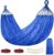 Outdoor Hammock, Super Soft and Breathable Mesh Hammock Made of Cool Nylon with Wooden Bars for Indoor, Balcony, Terrace, Garden, Camping, Backpacking