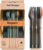FULL WINDSOR – MAGWARE – Magnetic Camping Cutlery Set, Travel Utensils for Outdoor Cooking, Dining, & Camping, Knife, Fork & Spoon, Portable Silverware with Pouch – Multicolor (15 PCS)