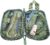 Fire Starter Survival Kit, Larger Ferro Rod with Striker Lanyard 3in Long Flint and Steel, 13.8in Wick Hemp Cord, Multifunctional Bag