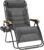 PHI VILLA XXL Oversized Padded Zero Gravity Chair, Foldable Patio Recliner, 30″ Wide Seat Anti Gravity Lounger with Cup Holder, Support 400 LBS (Light Gray)
