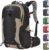 Maelstrom Hiking Backpack,Camping Backpack,40L Waterproof Hiking Daypack with Rain Cover,Lightweight Travel Backpack,Khaki