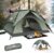Camping Tent 2/3/4 Person Instant Pop Up Tents for Camping – 40s Automatic Easy Setup Tent with Rainfly, Double-Layer Waterproof & Windproof Instant Tents with Welcome Mat for Camping & Hiking