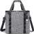 Insulated Soft Cooler Bag 12″x12″x12″ Large Leakproof Soft Sided Ice Chest for Travel Beach Camping, 50 Cans Portable Cooler Box for Grocery Shopping, Road Trips